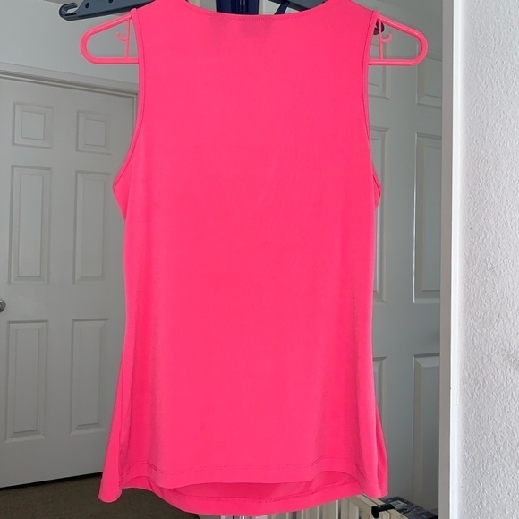 New York & Company Sleeveless Top Dressy Pink Size S - Picture 2 of 4